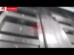 La linea di produzione della pasticceria, pane di hamburger, pane tostato, torta di tazza, torta di luna, pane danese,