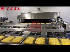 Linea di produzione di pane, panetteria, provatore, forno a galleria, depanner, raffreddamento,