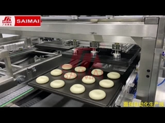 Linea di produzione di pane a stampo, pane di hamburger, pane rotondo, pane da forno