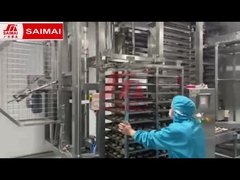 Tray Trolley, linea di produzione di pane da forno, hamburger, toast, cup cake, pane danese,