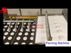 Linea di produzione automatica di hamburger al pane, hot dog roll, toast, proofer, raffreddamento