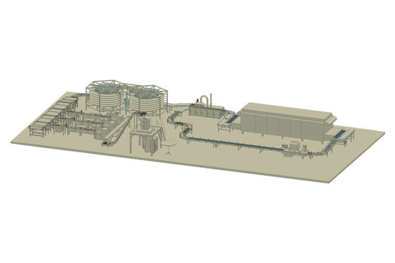 Continuous Multi Layer Cooling Suction Depanner Cupcake Production Line