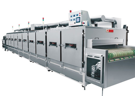 Tunnel Oven For Heating Paper Cup di convezione delle tagliatelle istantanee dell'aria calda