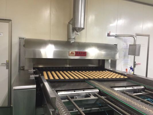 Linea di produzione di raffreddamento del bigné del Depanner di aspirazione di multi strato continuo