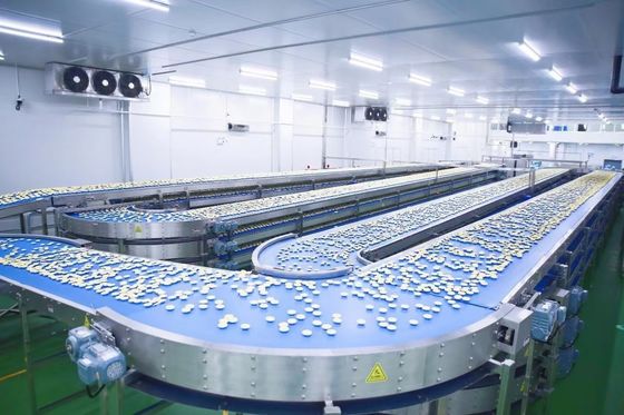 Consumo energetico più basso Linea di produzione automatica di pane ad alta capacità produttiva