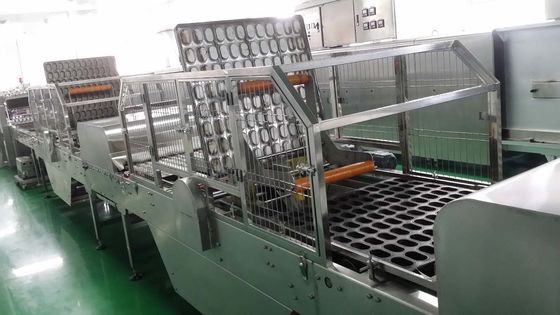 ISO9000 Fully Automatic In Line Baking Pan Handling Equipment