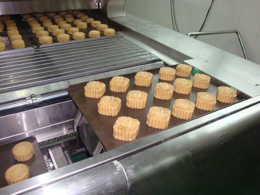 linea di produzione automatica del dolce del Mooncake di 220V 500KG/H